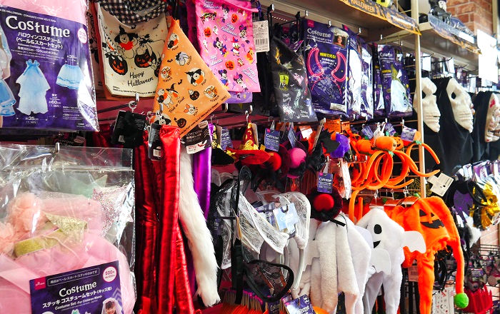 ダイソー千葉都町店のハロウィングッズ